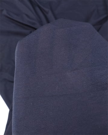 Koyu Lacivert Renkte Viskonlu İnce Hafif Parlaklığı Olan Muhteşem Süprem Penye Elbise Bluz Tshirt Kumaş Tişörtlük & Elbiselik En: 150cm