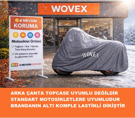 MV Agusta Rush 1000 İle Uyumlu Motosiklet Brandası,Çantasız Model Uyumlu Branda,Gri