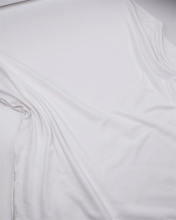 Beyaz Renkte Pamuk Pamuk İki İp Penye Kumaş Eşofmanlık & Sweatshirtlük En: 190cm