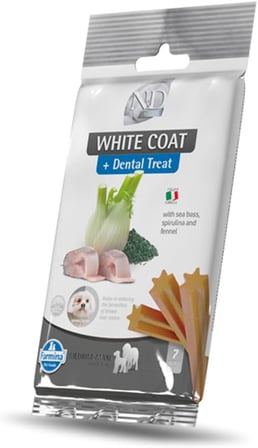 ND White Dental Treat White Coat Medium Maxi Köpek Ödülü 100 Gr - (7 li Sticks)