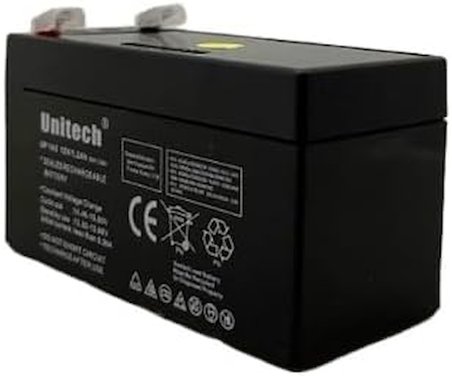 Unitech 12V/1.2Ah Bakımsız Kuru Akü