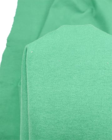 Koyu Yeşil İnterlok Kaşkorse Ribana Kumaş Manşetlik & Yakalık En: 170cm