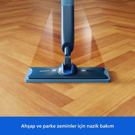 Philips Oneup Elektrikli Mop Değiştirilebilir Tekli Temizlik Pedi, Ahşap/Parke Zeminler İçin, Yıkanabilir, Yeniden Kullanılabilir, Xv1884/10