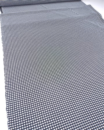 Siyah Beyaz Geometrik Desende Hayli Esnek Yumuşak Jakarlı Örme Kumaş Hırkalık & Kazaklık En: 160cm