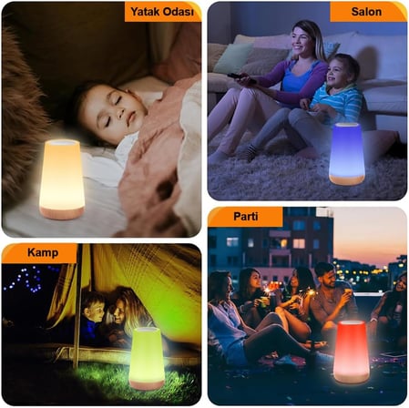 Masaüstü Şarjlı LED Aydınlatma Gece Lambası/GT-CL11