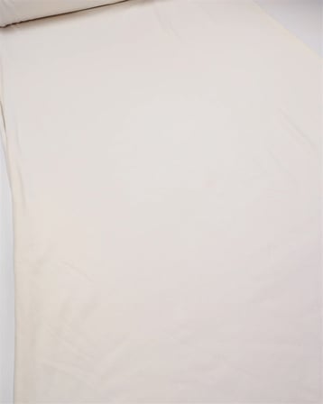 Krem Renkte Dolgun E Gövdeli Triko İle Penye Arası Yumuşak Örme Kumaş Tişörtlük & Elbiselik En: 150cm