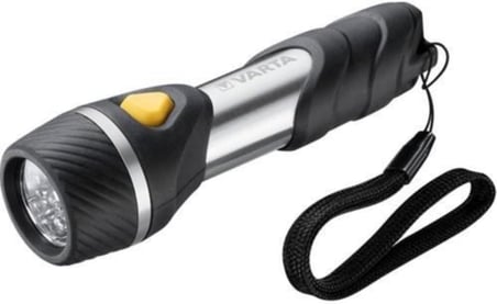 Day Light Multi LED F10 Taschenlampe mit 5 LEDs (inkl. 1xAA Longlife Power Batterie, ideal für Haushalt, Camping, Angeln, Garage, Notfall, Stromausfall, Outdoor)