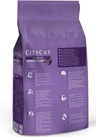 City Cat Lavanta Kokulu Kedi Kumu 10 Lt