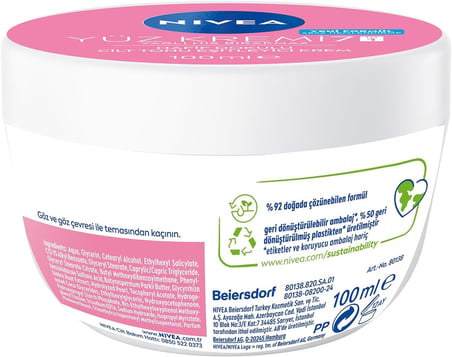 Cilt Tonu Eşitleyici Yüz Kremi 100 ml, Eşit Cilt Tonu, 24 Saat Nemlendirici Yüz Kremi, SPF15 ile Güneş Koruyucu, Hızlı Emilir, Cilt Leke Oluşumunu Önlemeye Yardımcı, Hassas Ciltler için