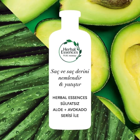 Sülfatsız Aloe ve Avokado Sprey Yağ 100ml
