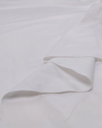 Beyaz Renkte Pamuklu Poplin Dokuma Kumaş Gömleklik & Elbiselik En: 145cm