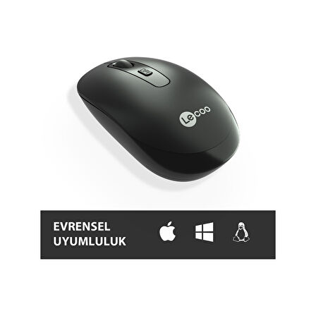 Lecoo WS205 Kablosuz 1600 DPI 4 Tuşlu Optik Mouse