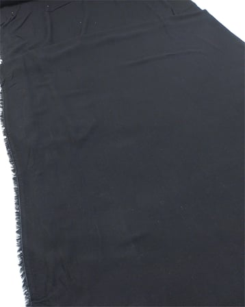 Siyah Renkte İç Göstermez Yumuşacıkhamur Gibi Pamuk Viskon Dokuma Kumaş Elbiselik & Gömleklik 140x245cm