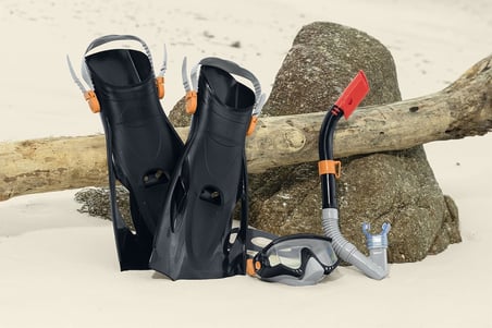 Spark Wave 14+ Yetişkin Paletli Şnorkel Seti