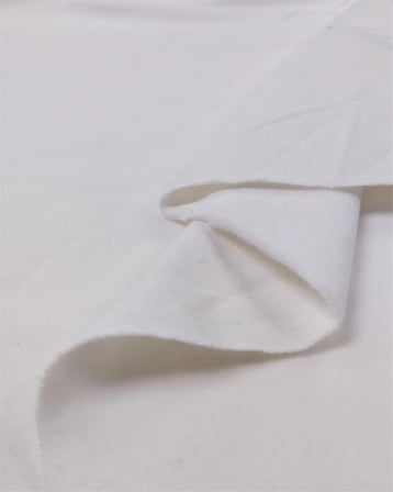 Beyaz Enkte Hafif Havlı İnce Kaşe Kumaş Elbiselik & Bluzluk En: 140cm
