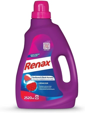 Sıvı Çamaşır Deterjanı Renkliler 2520 ml