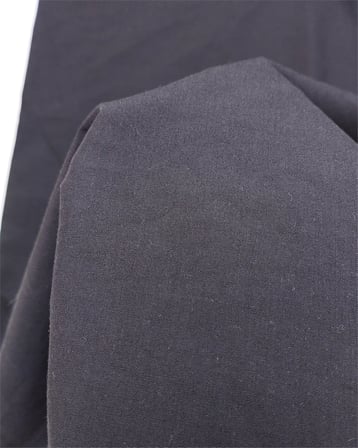 Siyah Renkte Poplin Benzeri Pamuk Sentetik Karışık Dokuma Kumaş Gömleklik & Elbiselik 150x260cm