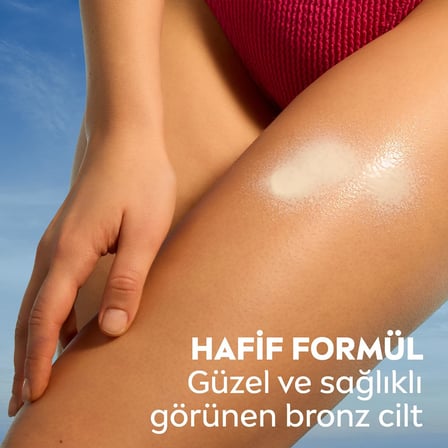Nivea Sun Spf50 Koruma Ve Bronzluk Gunes Spreyi 200Ml, Dogal Bronzluk, Suya Dayanikli,Melanin