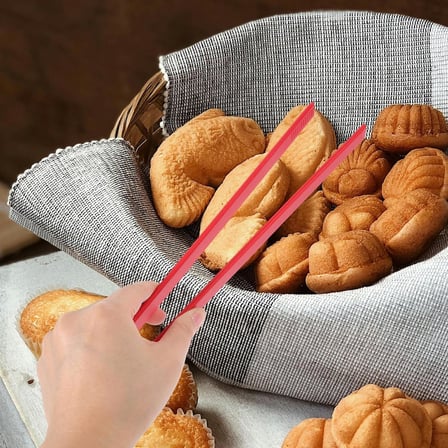 Silikon Maşa,Silikon Cımbız Maşa,Silikon Kaplamalı Mutfak Maşası,Barbekü,Kızartma Ve Servis İçin Maşa (1)