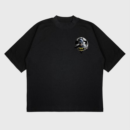 Oversize 'Batman' Baskılı t-shirt