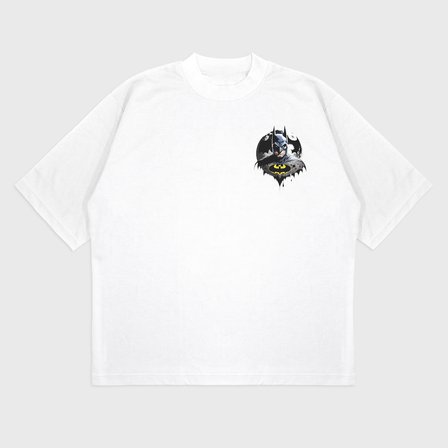Oversize 'Batman' Baskılı t-shirt
