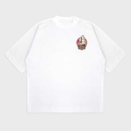 Oversize 'Anchor' t-shirt