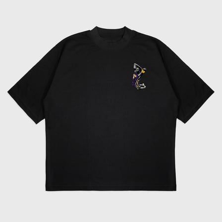 Oversize 'Kobe 8' Baskılı t-shirt