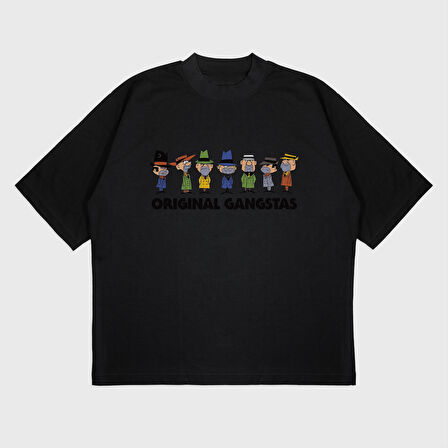 Oversize 'the ant hill mob' Baskılı T-Shırt