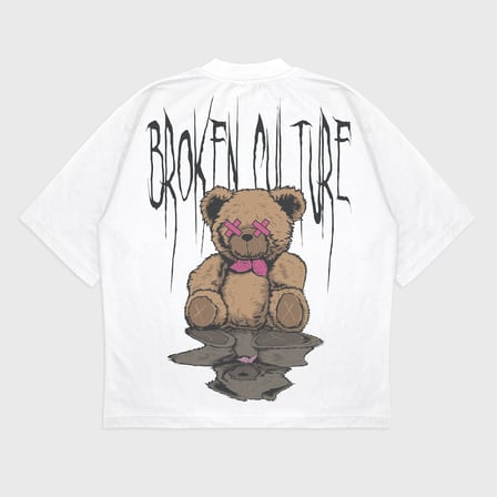 Oversize 'Broken' t-shirt