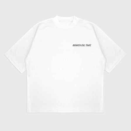 Oversize 'Broken' t-shirt