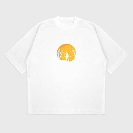 Oversize 'Lıon' T-Shırt