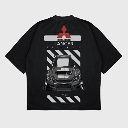 Oversize 'Lancer' T-Shırt