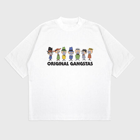 Oversize 'the ant hill mob' Baskılı T-Shırt