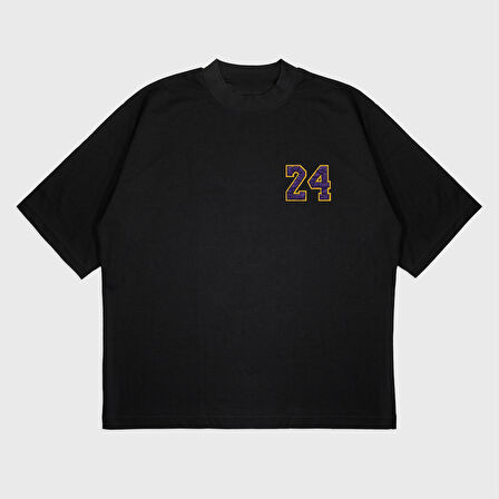 Oversize 'Kobe 24' Baskılı T-Shırt