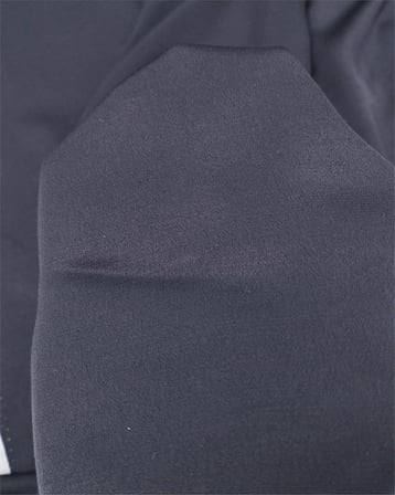 Siyah Renkte İnce Tiril Tiril Bir Viskonlu Hafif Parlak Şıık Dokuma Kumaş Elbiselik & Gömleklik 130x250cm