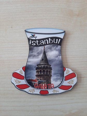 İstanbul'un Simgeleri Magnet üçlü Seti