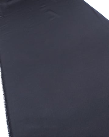 Siyah Renkte Akışkan Dökümlü Krep Saten Kumaş Elbiselik & Eteklik 130x275cm