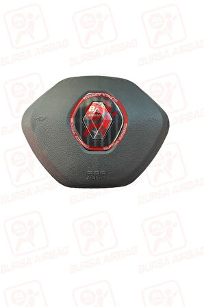 Renault Uyumlu Clio 5 Airbag Kapağı Armalı 