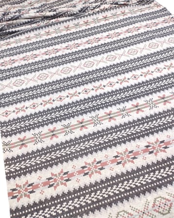 Haki Yeşil Gri Siyah Anadolu Desen Jakarlı İn Terlo Örme Kumaş Hırkalık & Kazaklık 150x180cm