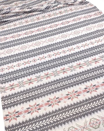 Haki Yeşil Gri Siyah Anadolu Desen Jakarlı İn Terlo Örme Kumaş Hırkalık & Kazaklık 150x310cm