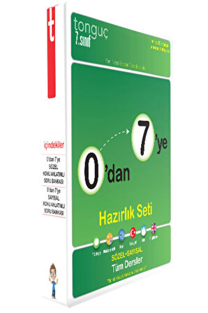 Tonguç 7. Sınıf 0 Dan 7 Ye Tüm Dersler Hazırlık Seti
