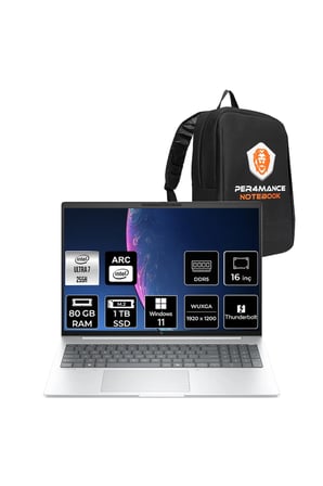 EliteBook 8 G1i Ultra 7 255H 80GB 1TB SSD Arc 140T 16" WUXGA W11H Notebook & PER4 Çanta