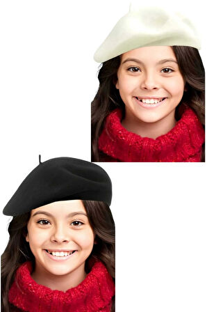 Uniquetrenders Kız Çocuk Fransız 2'li Ressam Bere