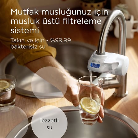 ON TAP PRO V-MF Musluk Üstü Filtreleme Sistemi