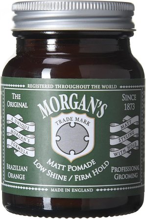 Morgan's Low Shine Matt Pomade -Sert Tutuş, Mat Saç Şekillendirici Pomad (GREEN LABEL) 100 gr