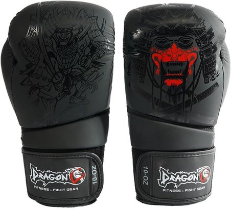 Dragondo 30128-P Yakuza Boks Eldiveni Muay Thai Boxing Gloves Suni Deri