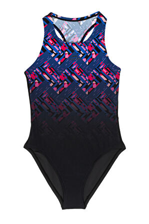 Slazenger Sports Back Çocuk  Siyah Mayo