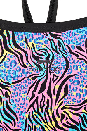 Slazenger Thin Strap Çocuk  Çoklu Renk Mayo