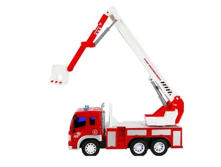 25 cm Pİlli sesli ışıklı İtfaiye  Kurtarma Kamyonu 2725