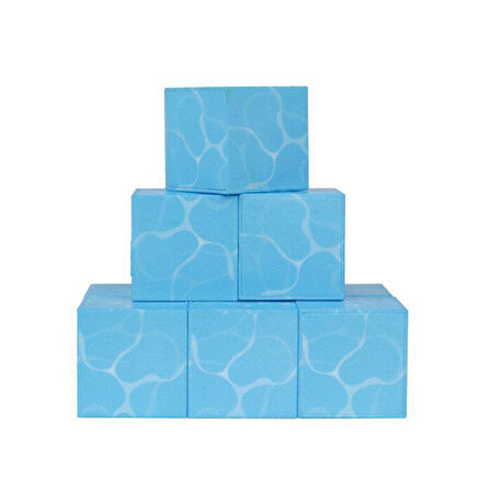 Megacraft Manyetik Bloklar Su Desenli Blok 9 Parça MC1406